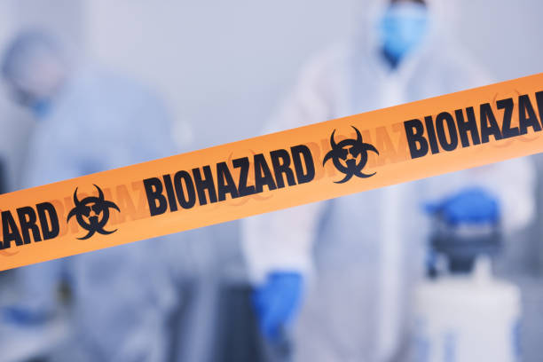 Professional Biohazard technician working in Frenchtown, NJ
